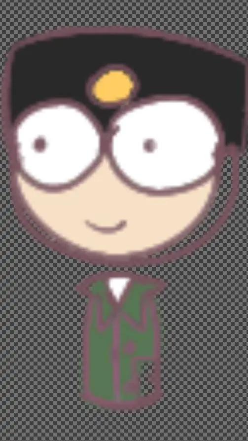 ai character: bentio M ._. background