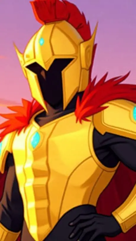 ai character: ajthebold background