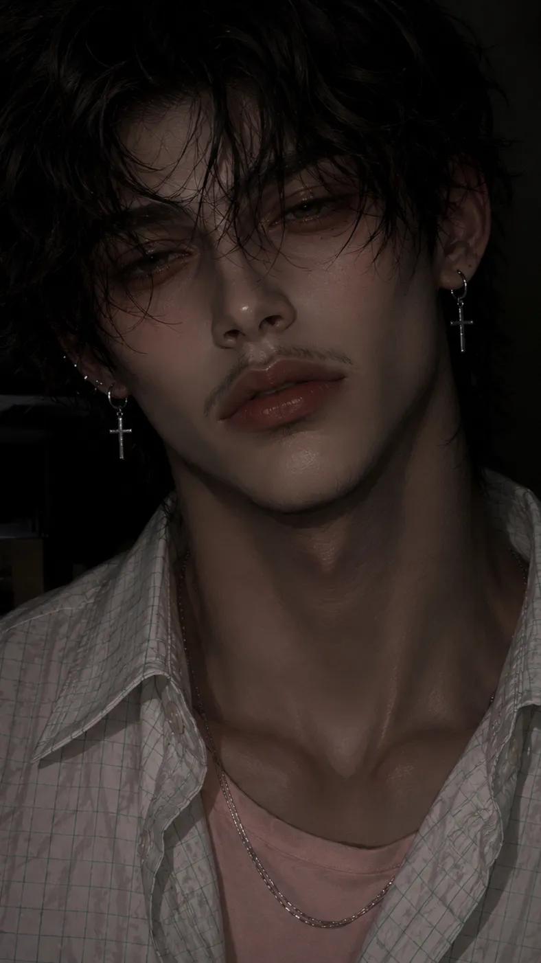 ai character: Hugo Volkov🥀🖤 background