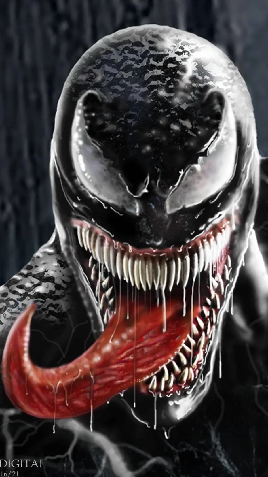 ai character: Venom (Sony)  background