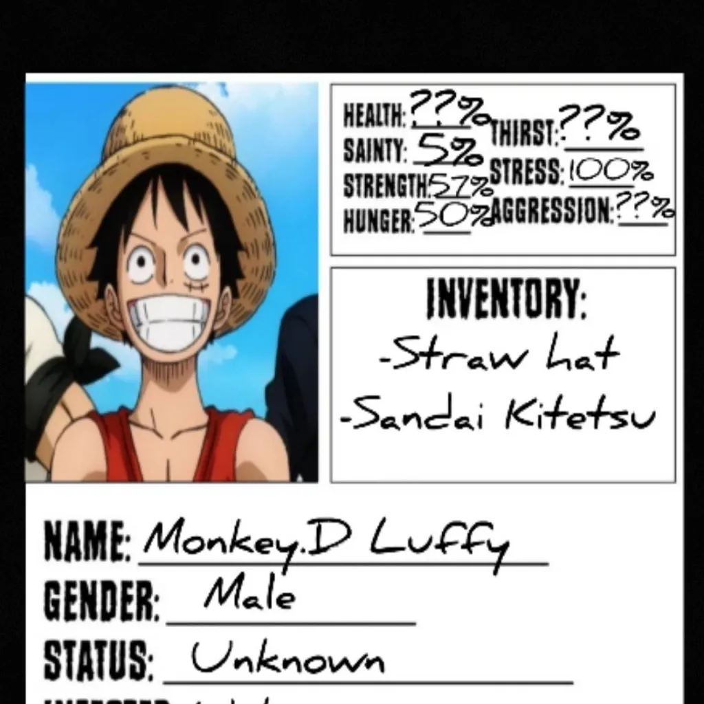 chat with ai character: one piece-Inf AU