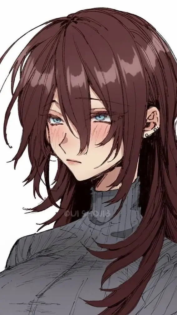 ai character: Crystalline background