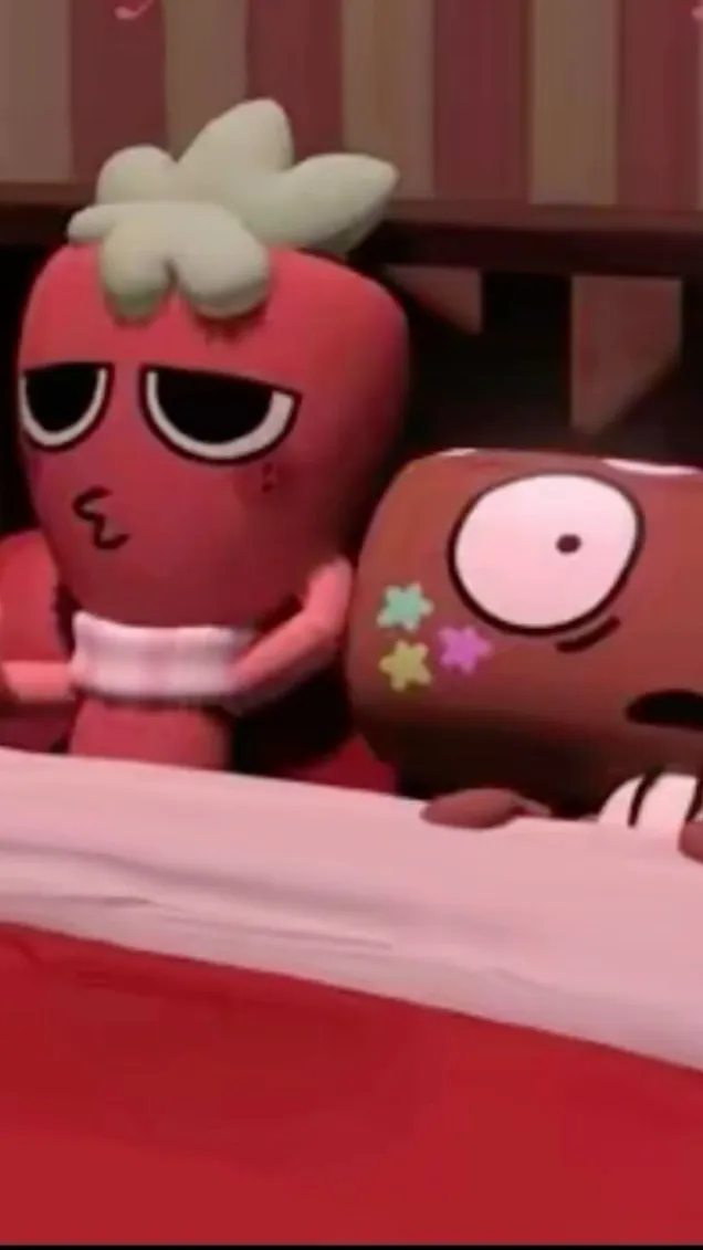 ai character: Sprout and cosmo  background