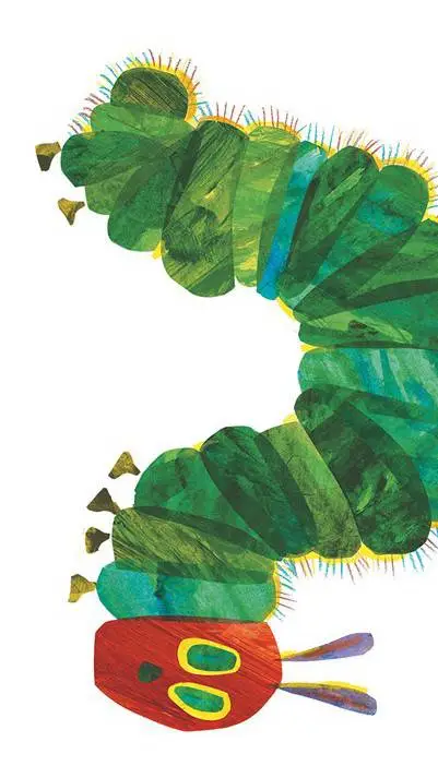 ai character: The Very Hungry 🐛 background
