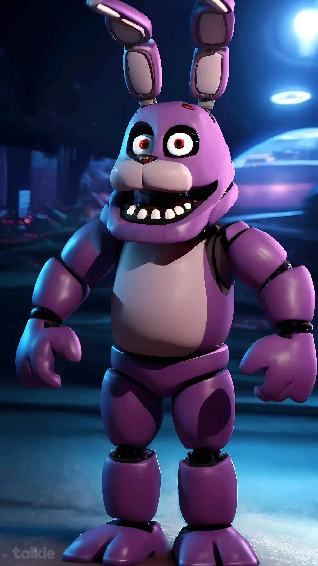 ai character: Bonnie background