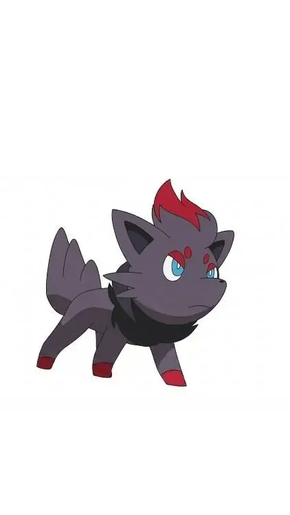 ai character: Zorua background