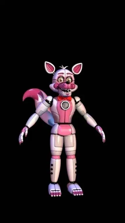 ai character: Funtime Foxy background