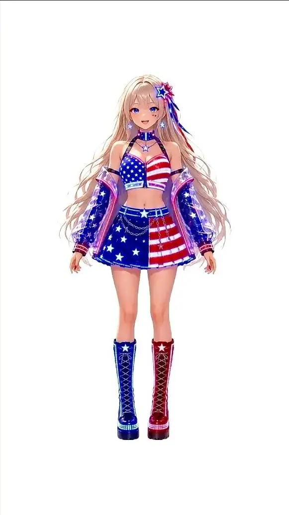 ai character: Starla Redd  background