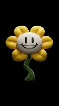 ai character: Flowey background