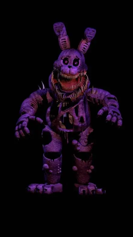 ai character: Twisted Bonnie  background