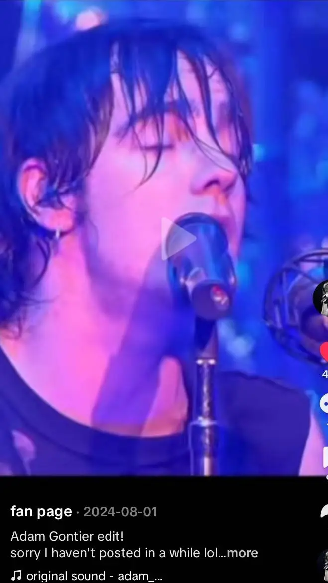 ai character: Adam gontier  background