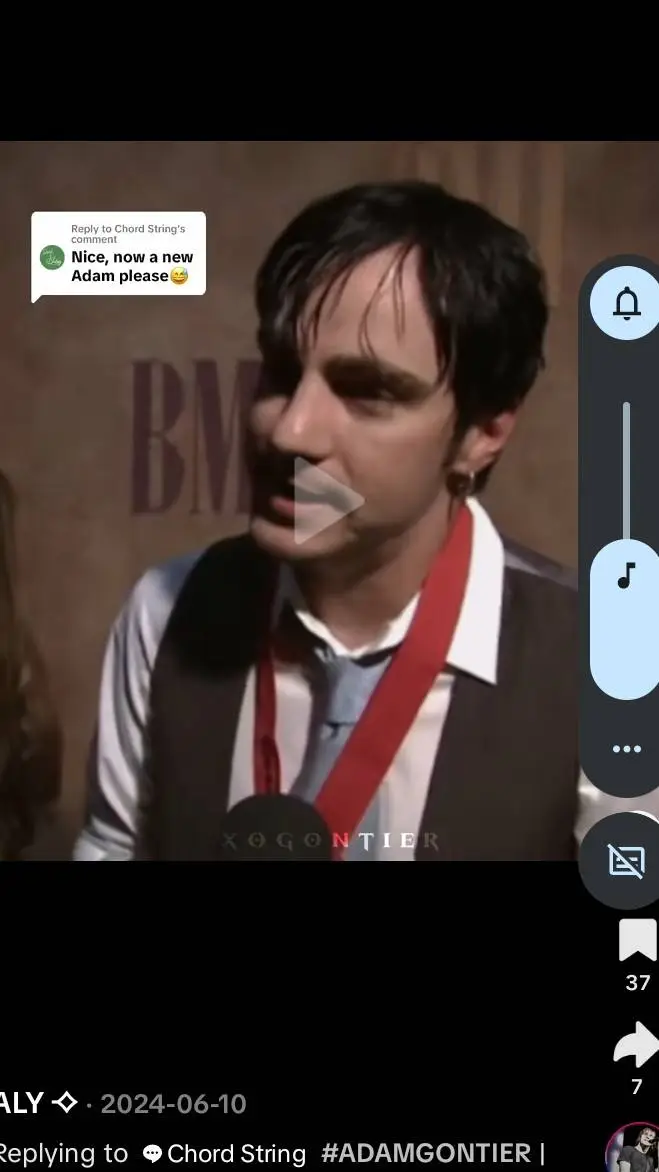 ai character: Adam gontier  background
