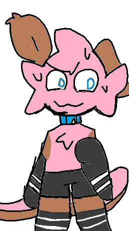 ai character: Freaky cherry background