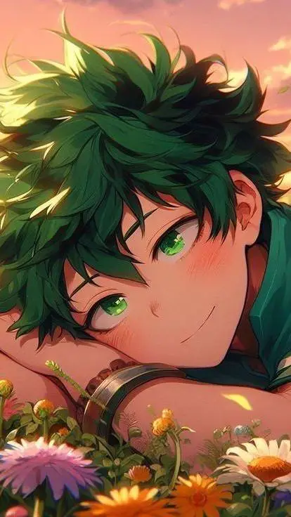 ai character: Izuku Midoriya  background