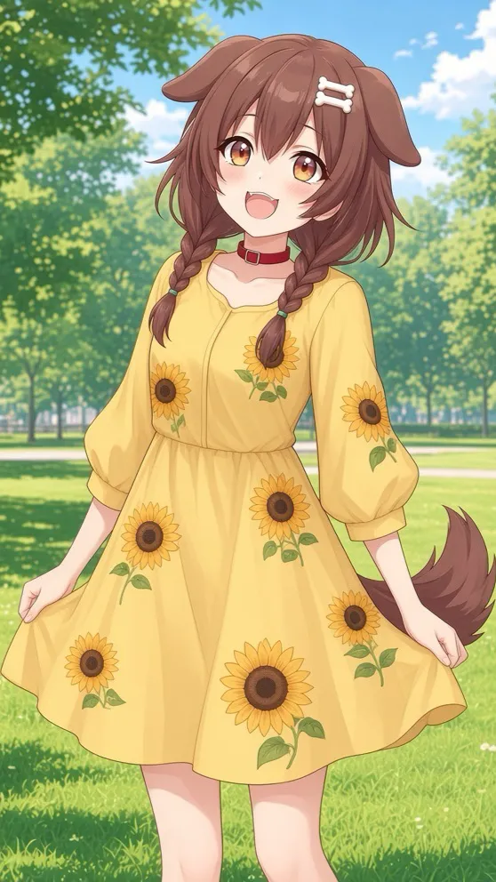 ai character: Daisy  background