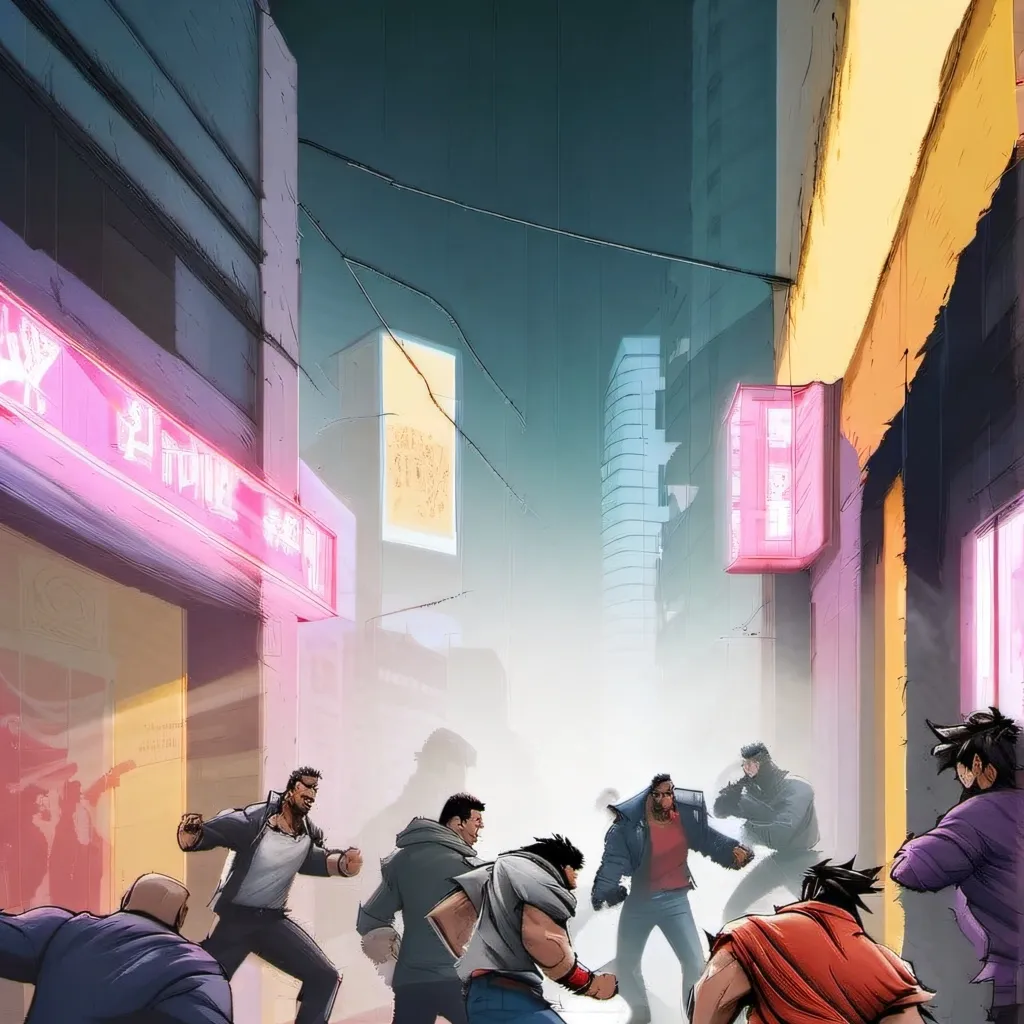 chat with ai character: streets of rage 4