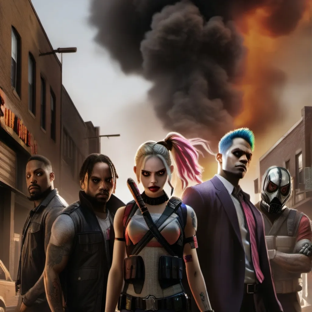 chat with ai character: suicidde squad 
