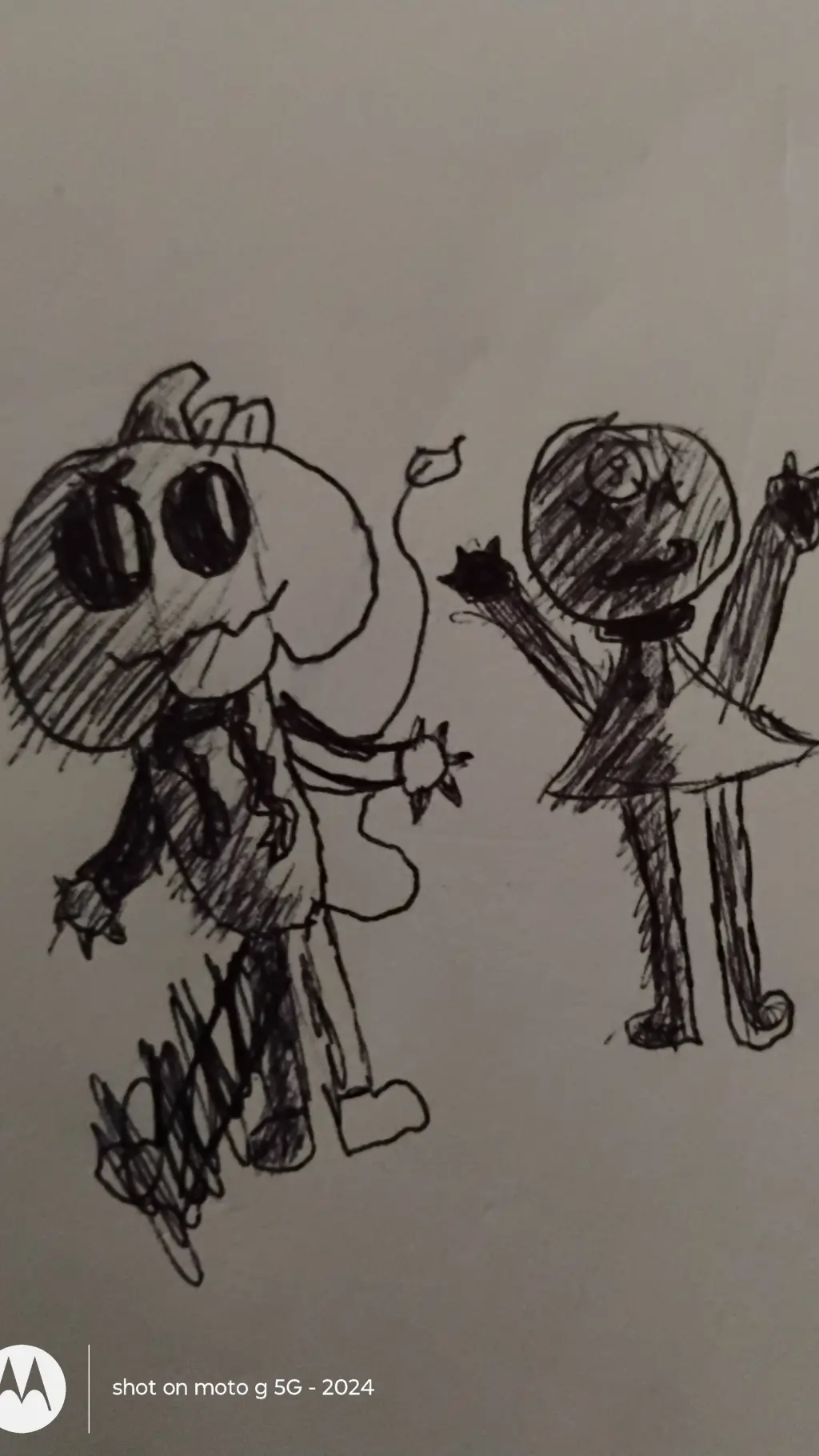 ai character: ~Dandys world~ background