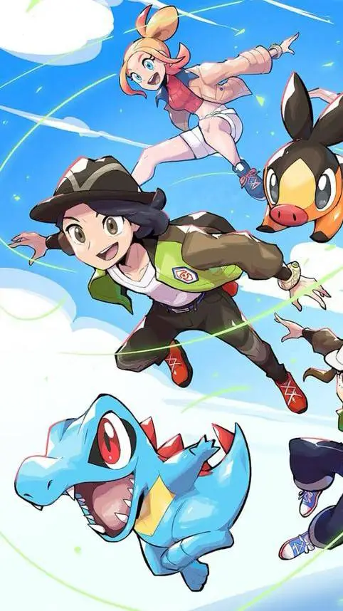 ai character: POKEMON LEGENDS ZA background