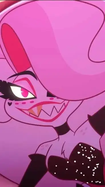 ai character: angel dust!  background