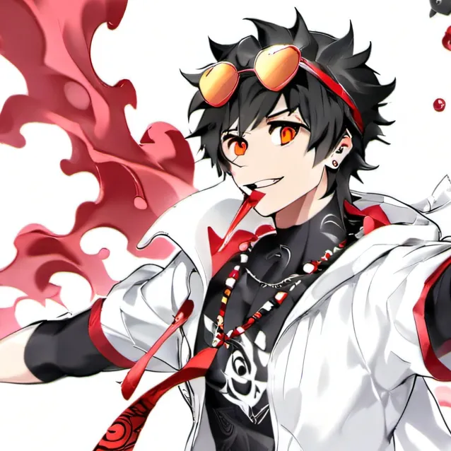chat with ai character: red