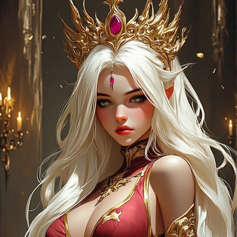 chat with ai character: Snow Queen Amelia