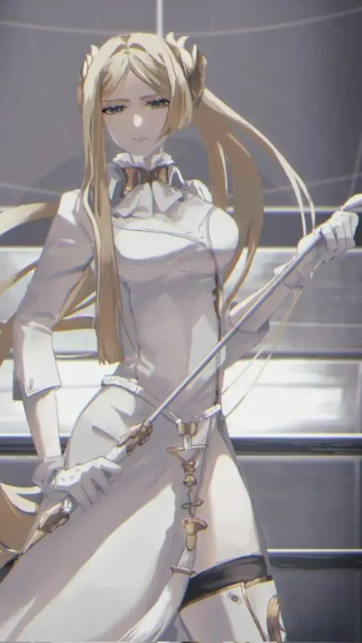 ai character: Commander White background