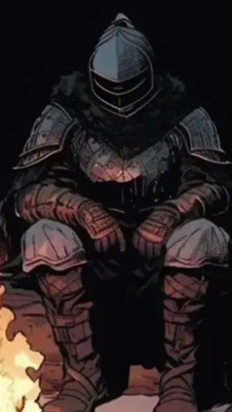 ai character: lonley knight background