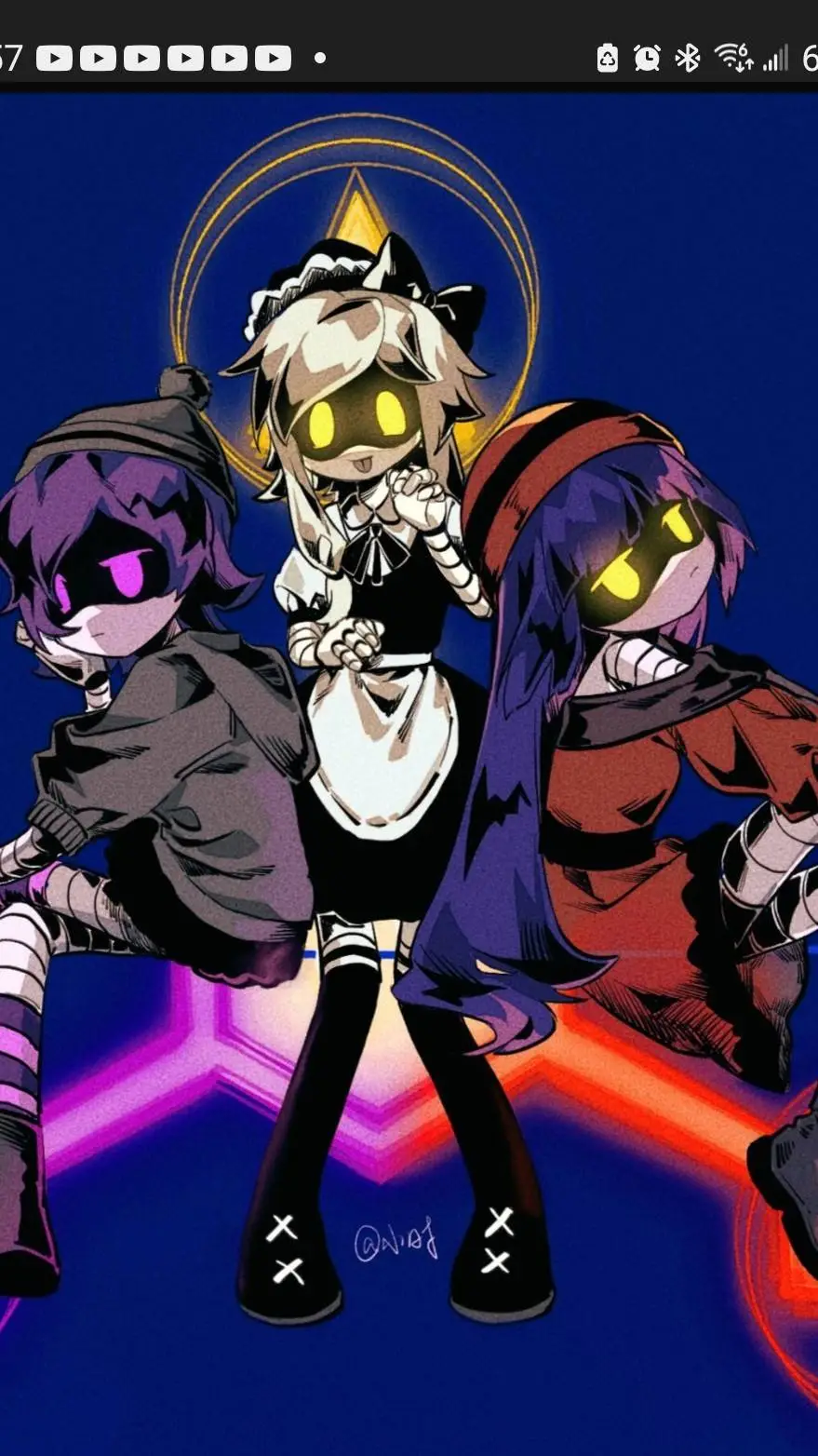 ai character: uzixcynxdoll background