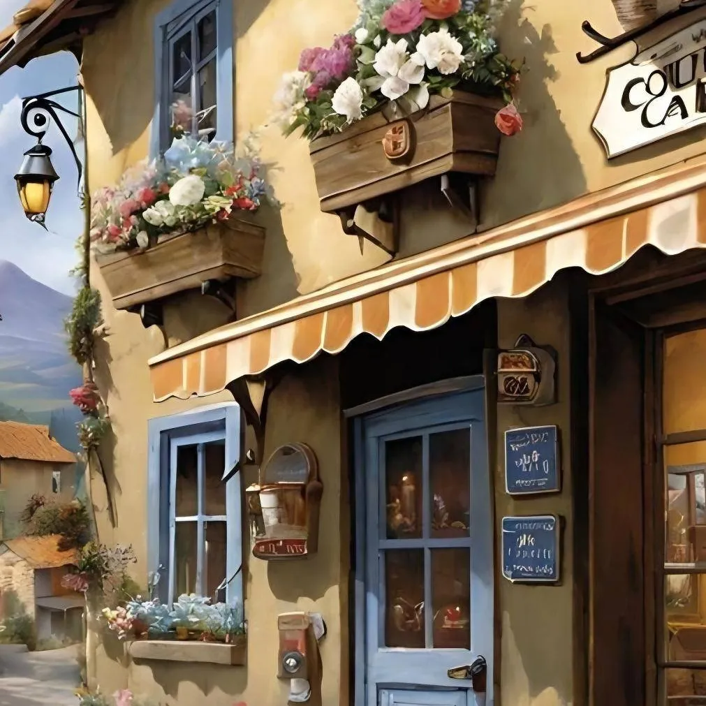chat with ai character: Country Café