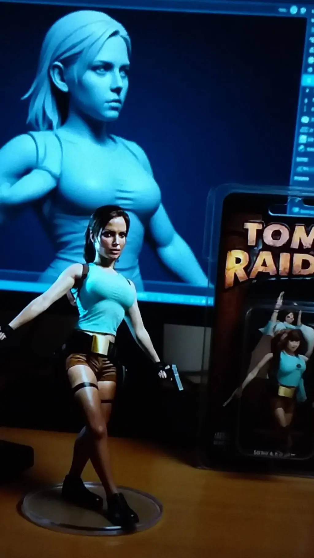 Talkie AI - Chat with Lara Croft dolls