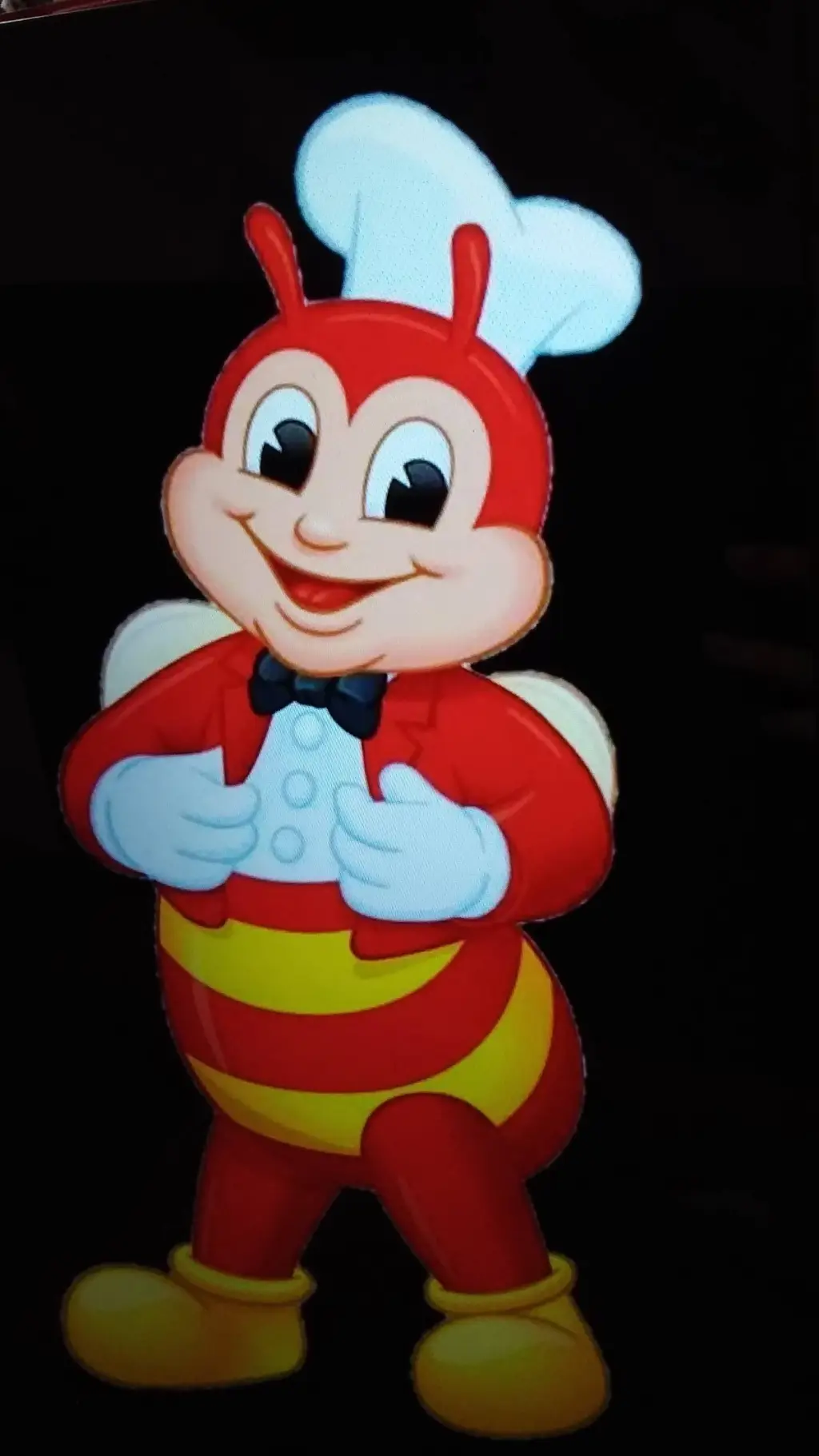 ai character: Jollibee background