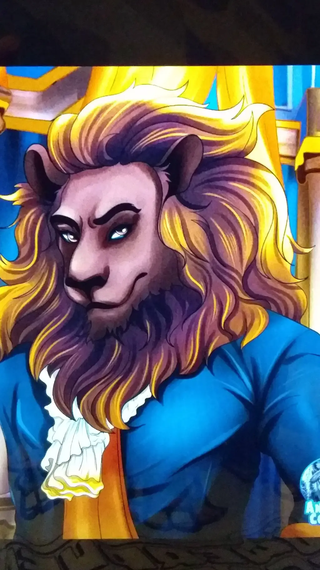 ai character: The Beast background