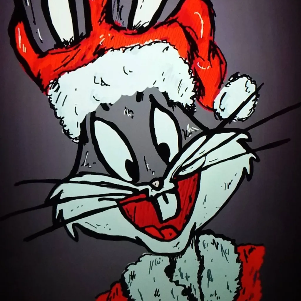 chat with ai character: Xmas Bugs Bunny