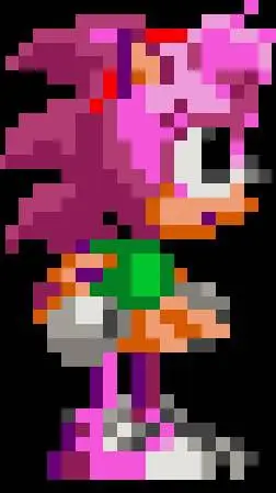 ai character: Amy Rose background