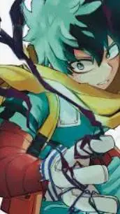 ai character: Deku sick background