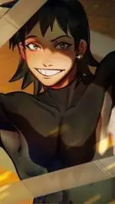 ai character: MHA McDonalds background