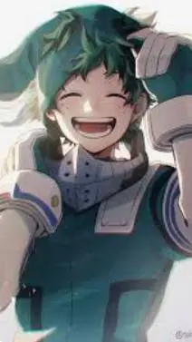 ai character: Deku Birthday  background