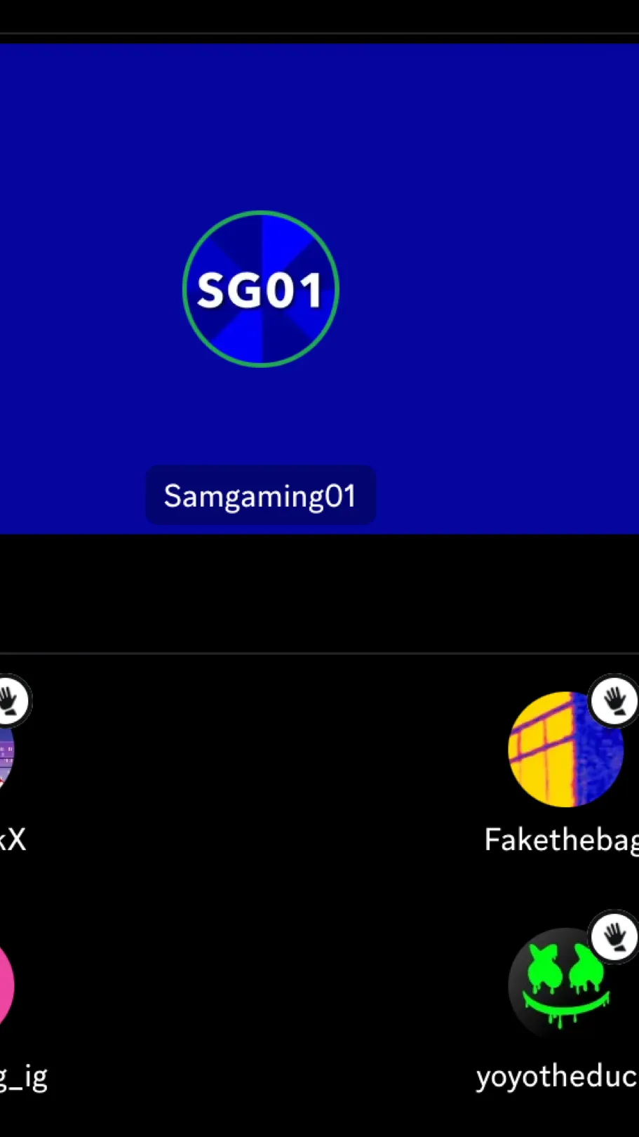 ai character: Samgaming01 background
