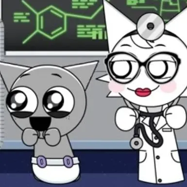 chat with ai character: gray becomes robot