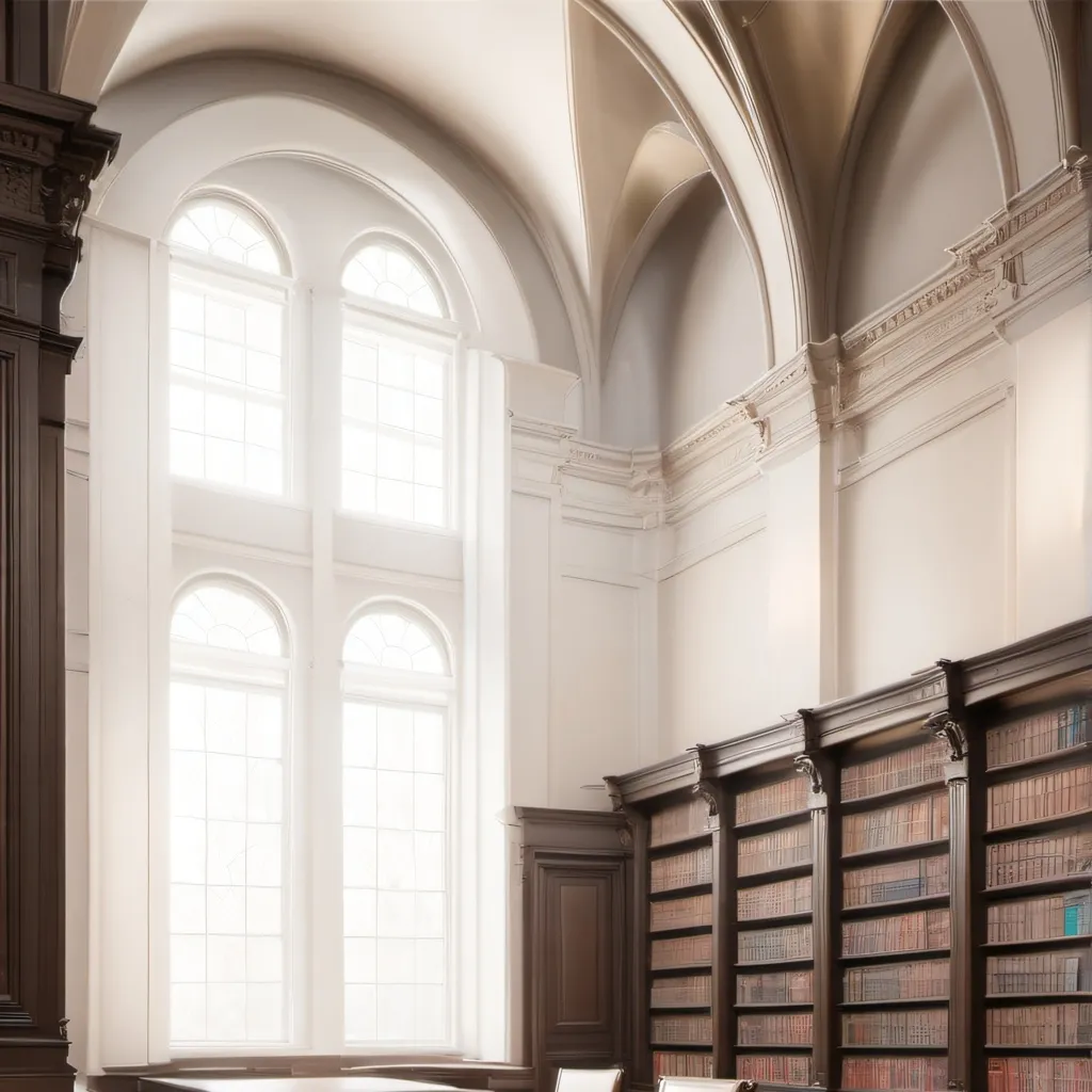 chat with ai character: library