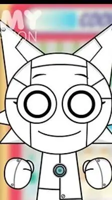 ai character: Robot Wenda background