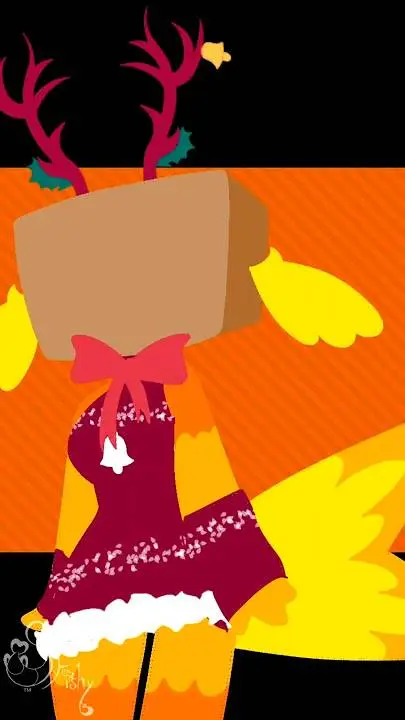 ai character: Someone Fishy Xmas background