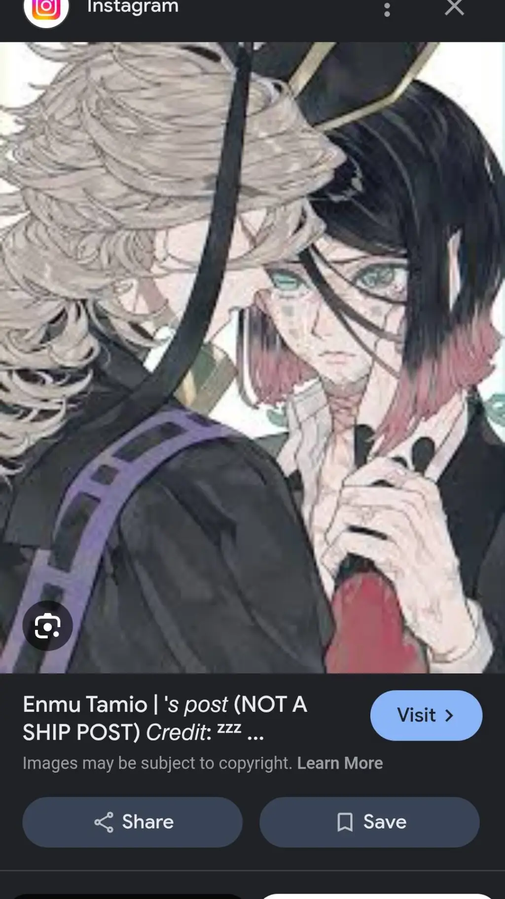 ai character: Douma x Enmu background