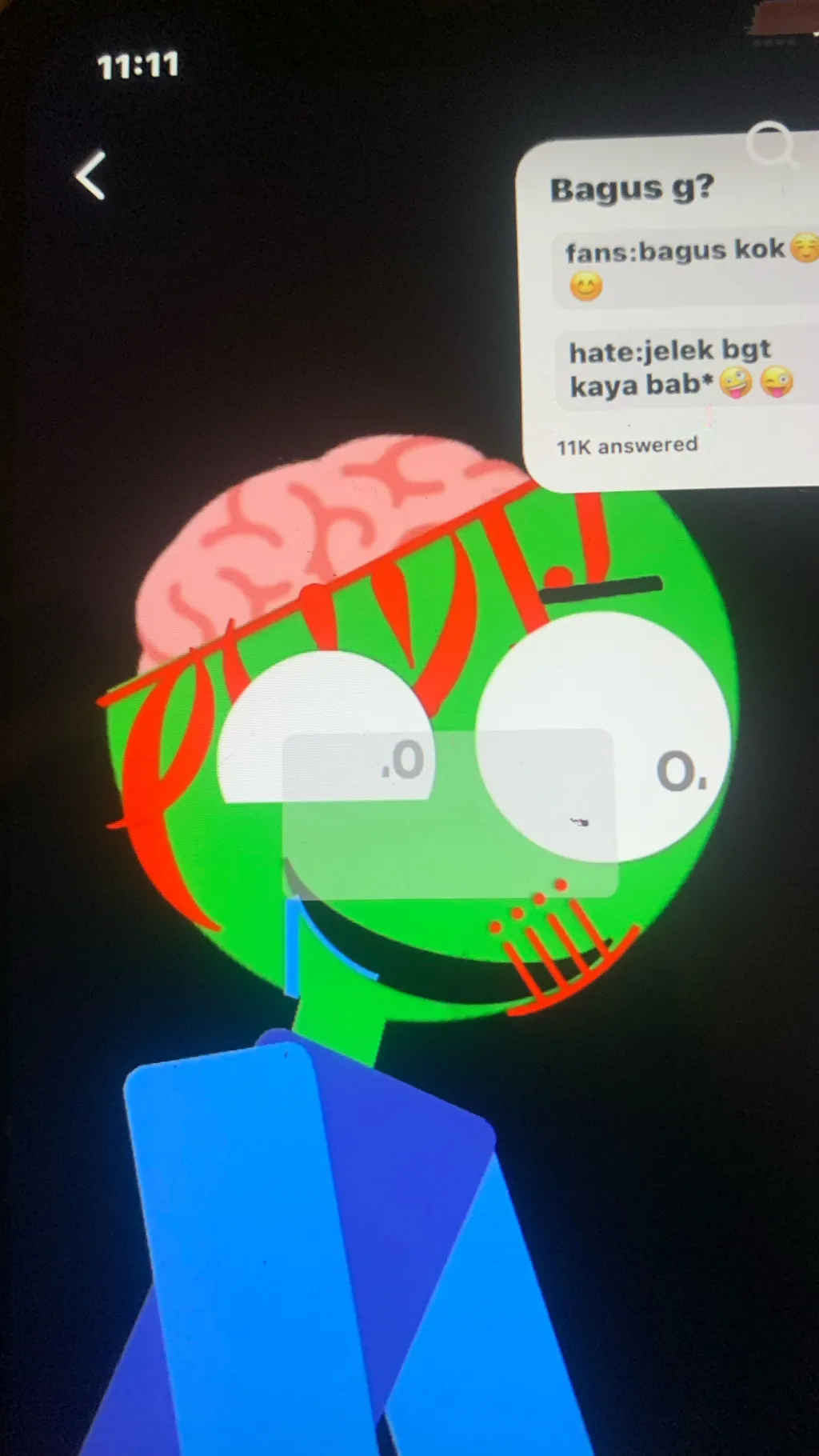 ai character: Emoji cat’s’ background