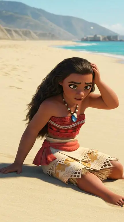 ai character: moana's memories background