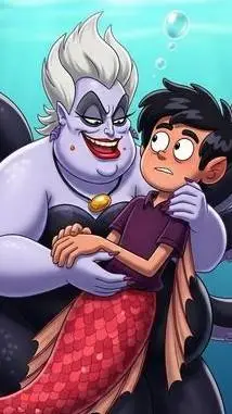 ai character: Ursula  background