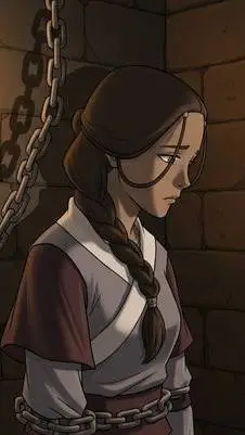 ai character: prison Katara  background