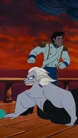 ai character: Ursula  background