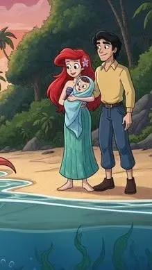 ai character: Ariel  background